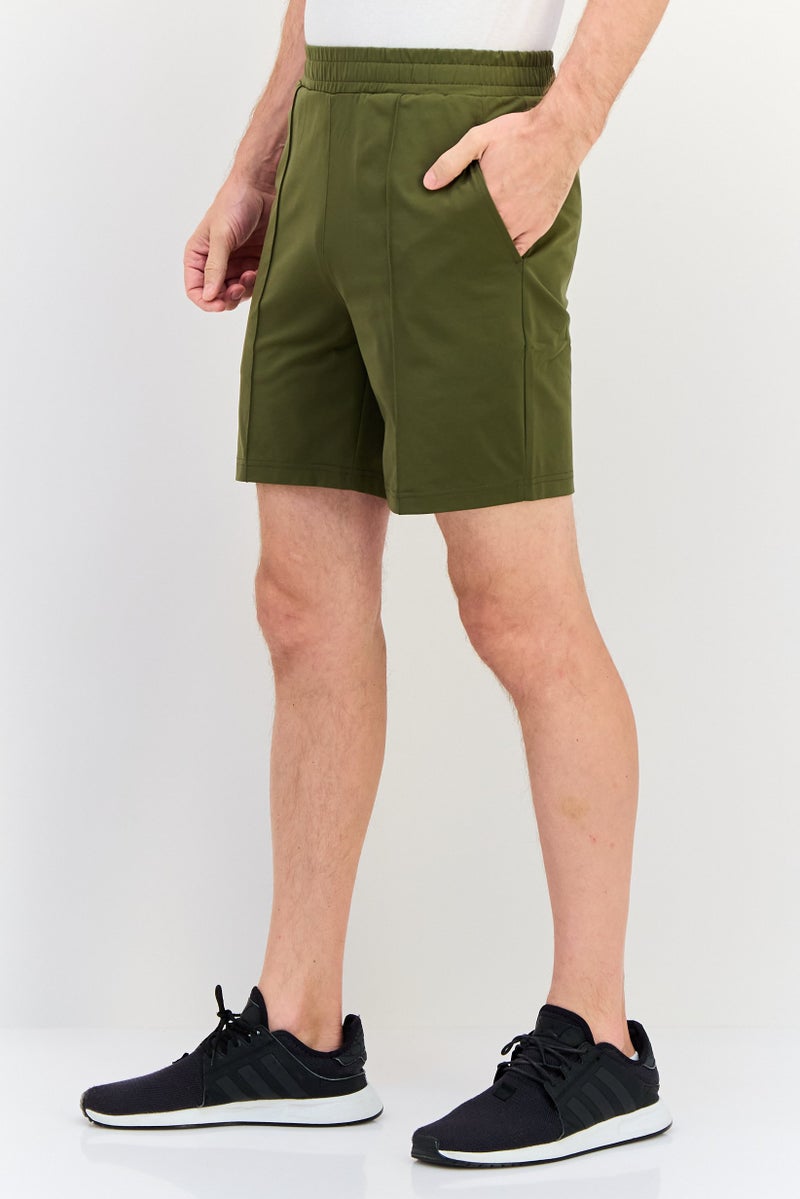 RBX Men Sportswear Fit Outdoor Shorts, Olive - Image 3