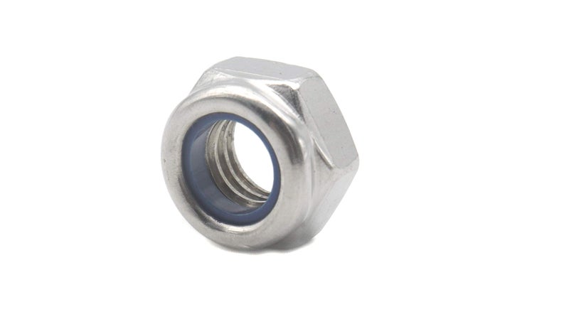 binifiMux 200pcs M3-0.5mm 304 Stainless Steel Nylon Inserted Self Locking Nuts Silver - Image 3