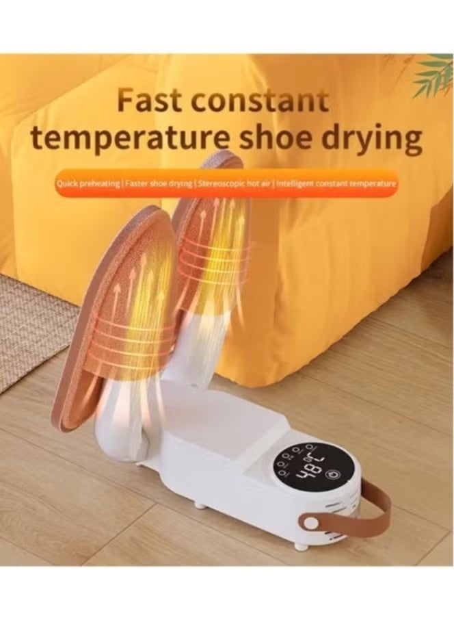 ELTRAZONE Portable Smart Shoe Dryer & Boot Dryer | Multi-Functional Folding Shoe Dryer with Temperature Control, Timing, UV Disinfection & Deodorizing | Ideal for Shoes, Boots, & Socks - Image 2