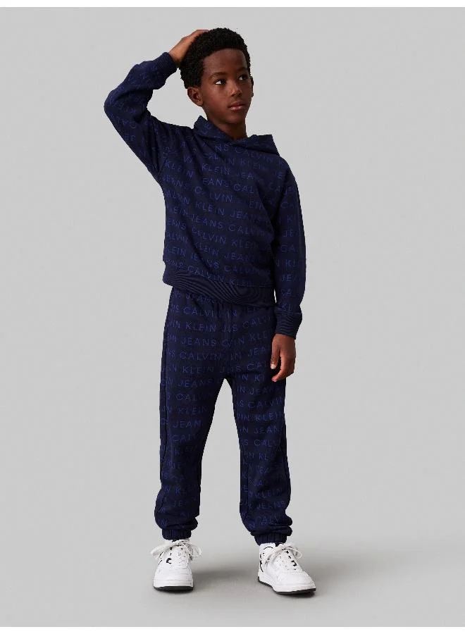 كالفن كلاين جينز Kids All Over Printed Joggers