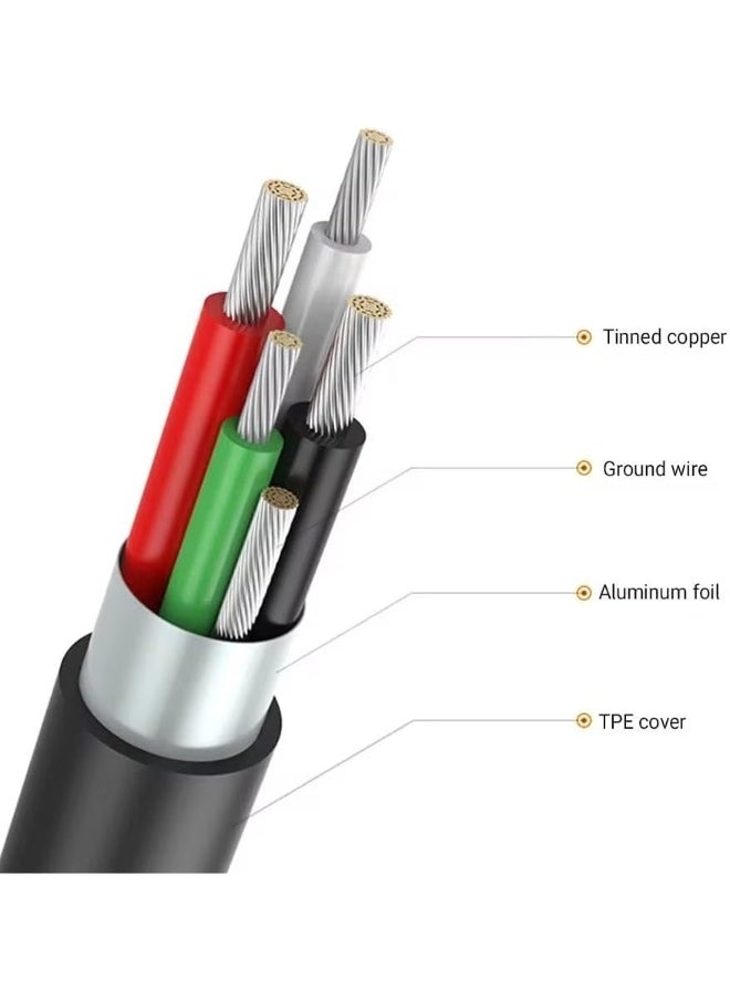 Type C To Gigabit Ethernet, Type C to RJ45 10/100/1000/2500/5000 Mbps Gigabit Internet Converter, Type-C to Ethernet Converter Adapter  - Image 4