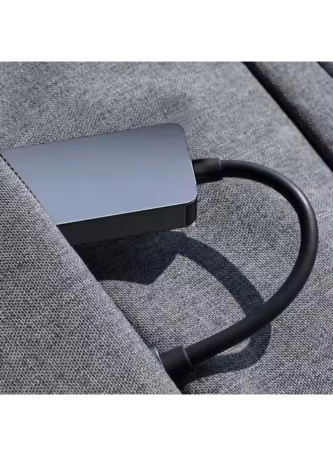 Type C To Gigabit Ethernet, Type C to RJ45 10/100/1000/2500/5000 Mbps Gigabit Internet Converter, Type-C to Ethernet Converter Adapter  - Image 3