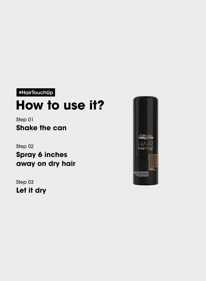 L'Oréal Professionnel Hair Touch Up Light Brown, 75ml
