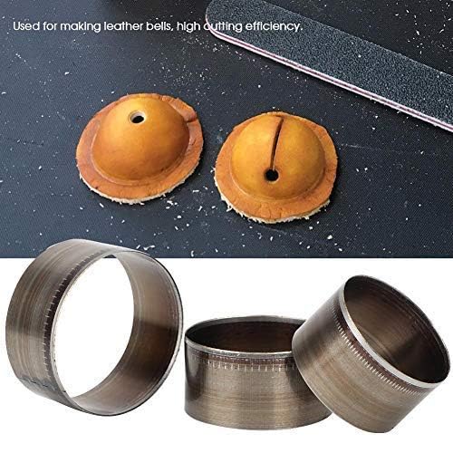 Marhynchus 7pcs Leather Round Hole Puncher, Round Cutting Die Punching Die Set, 20mm, 25mm, 30mm, 35mm, 40mm, 45mm, - Image 5