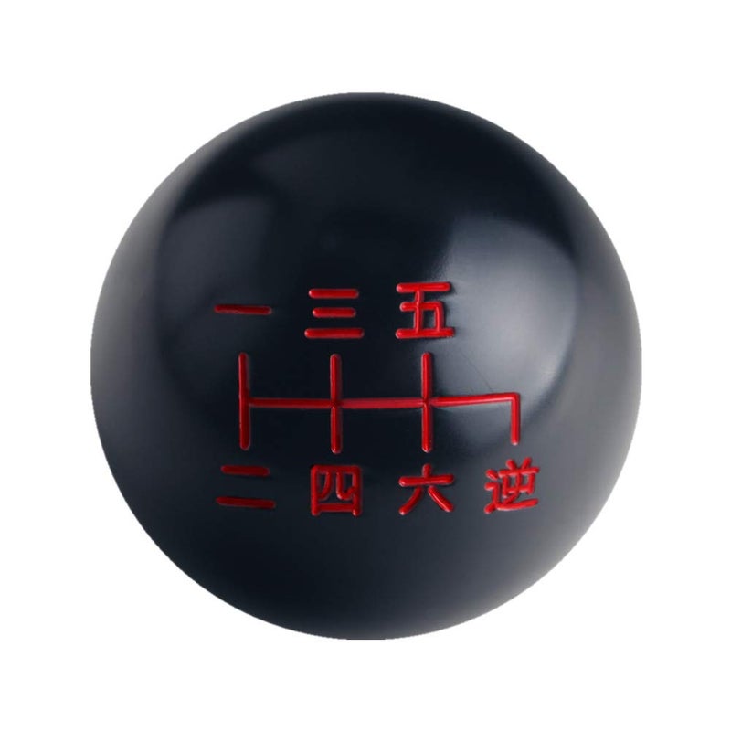 DEWHEL BlackRed Inlay Manual Shift Knob Short Throw Shifter 6 Speed M10x15 M10x125 M8x125 M12x125