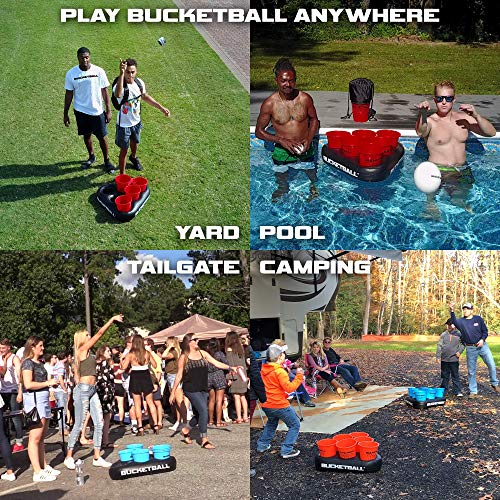BucketBall  USA Edition Party Pack  Best Beach Pool Yard Camping Tailgate BBQ Lawn Water Indoor Outdoor Game Toy for Adults Boys Girls Teens Family - Image 5