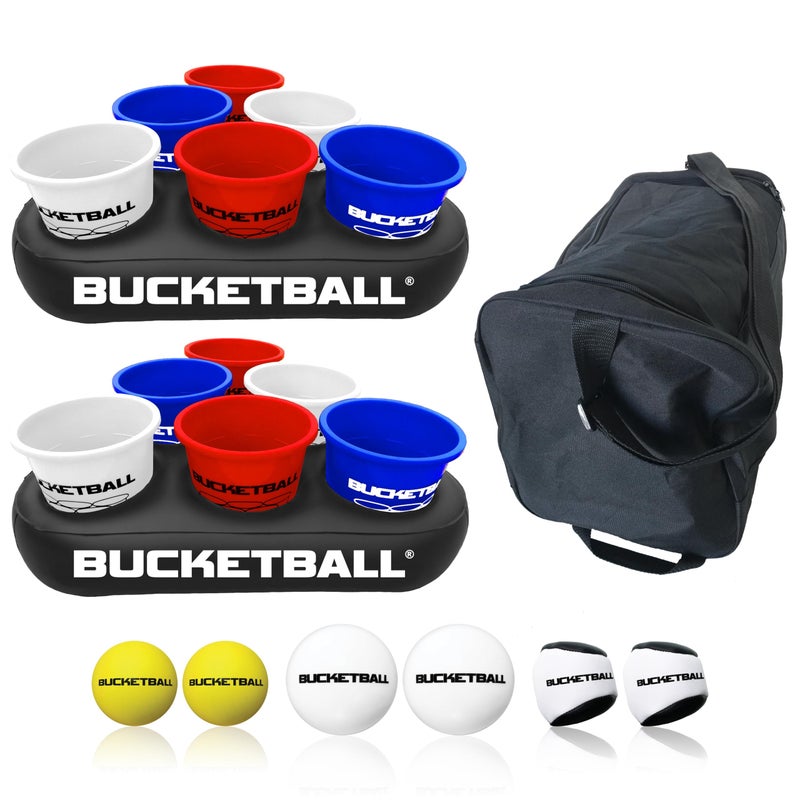 BucketBall  USA Edition Party Pack  Best Beach Pool Yard Camping Tailgate BBQ Lawn Water Indoor Outdoor Game Toy for Adults Boys Girls Teens Family - Image 2