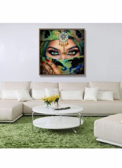 KASTWAVE 5D DIY Diamond Painting Kit Full Diamond Women People Cross Stitch Wall Stickers Home Decoration Great Decor for Home,Living Room,Office,Kitchen,Shop 30x30cm  - Image 2