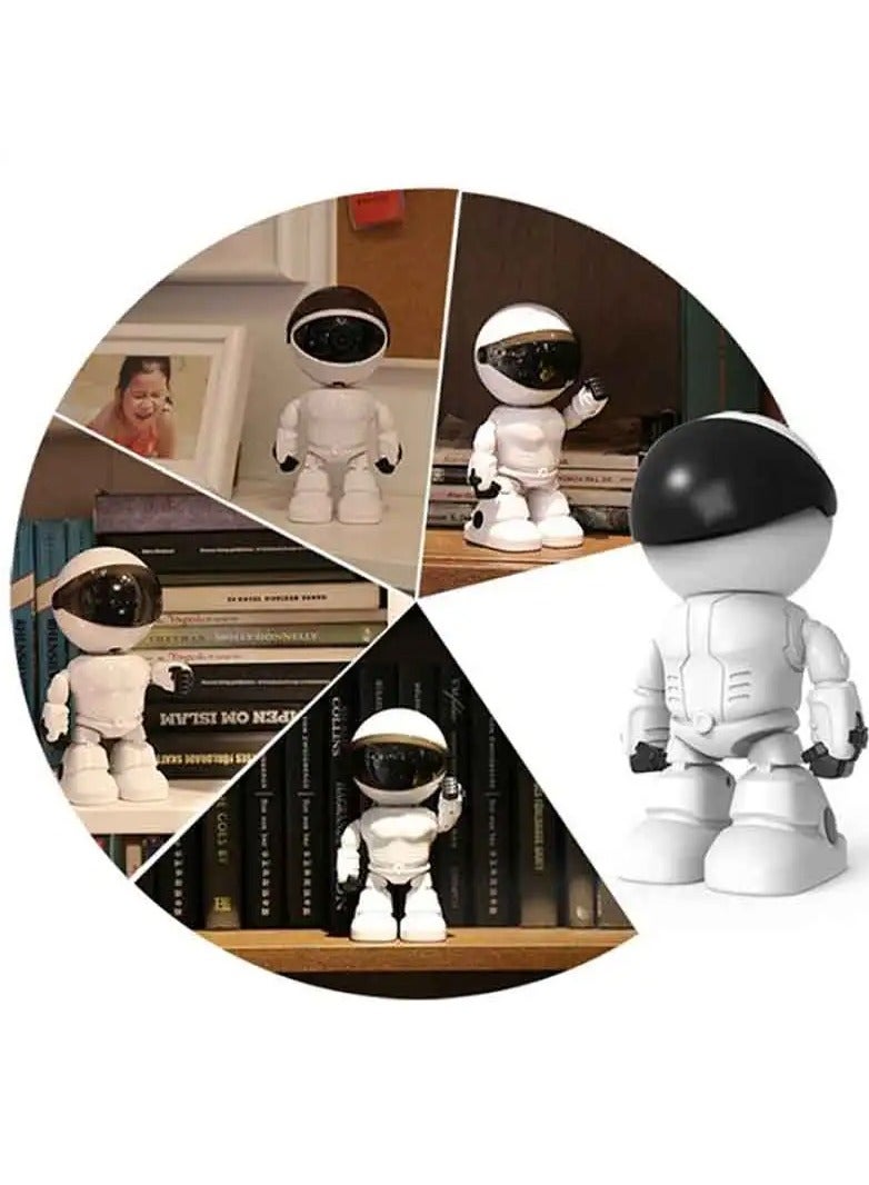 1080p Wifi Camera Video Robot Baby Monitor Remote Control Auto Track Invisible Lens CCTV Surveillance Camera - Image 3