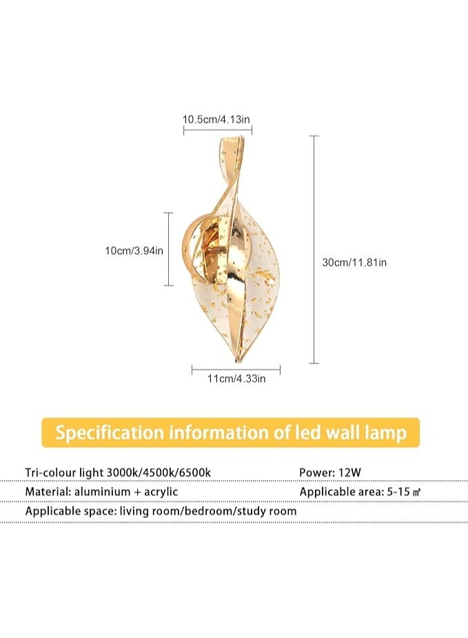 Luxury Warm Light Wall Lamp – Modern Style - Image 3