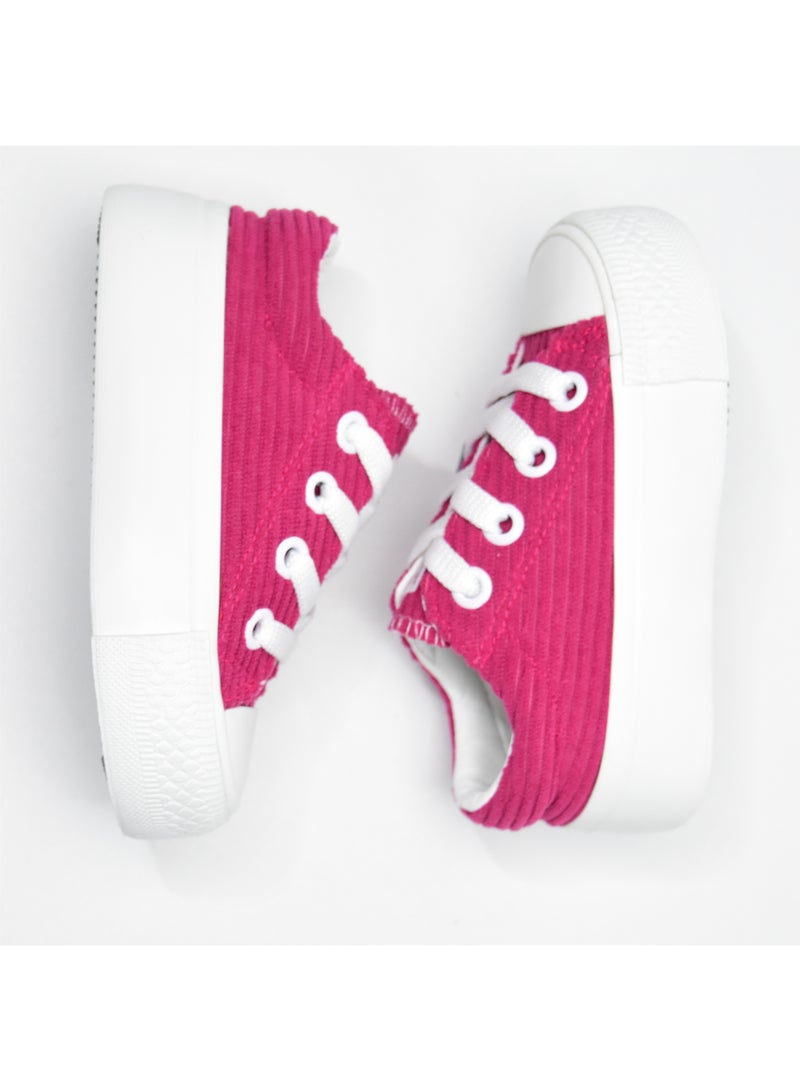 Kids' canvas lace-up shose, comfortable for sports and boys - Image 5