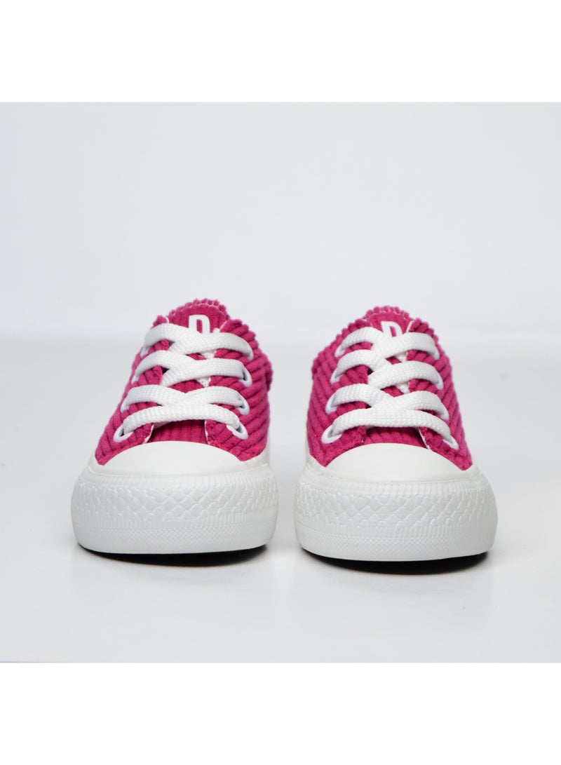 Kids' canvas lace-up shose, comfortable for sports and boys - Image 4