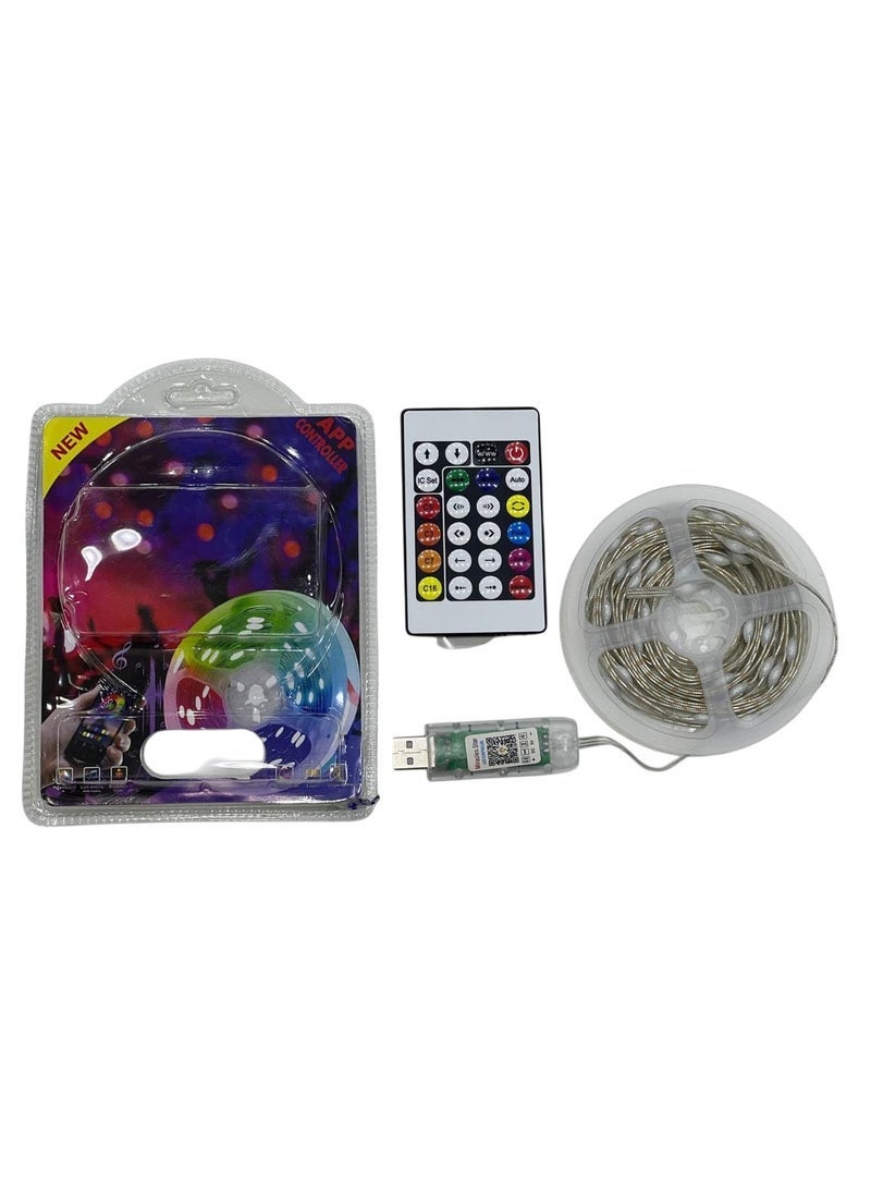Gulf Trend 10M RGB LED String Dynamic Lights – Color Changing Christmas Tree Decor Lights with Remote Control – Waterproof, Energy-Efficient Festive Lighting for New Year, Parties, Weddings, and Outdoor Decorations – Easy Installation & Multi-Mode Effects - Image 5