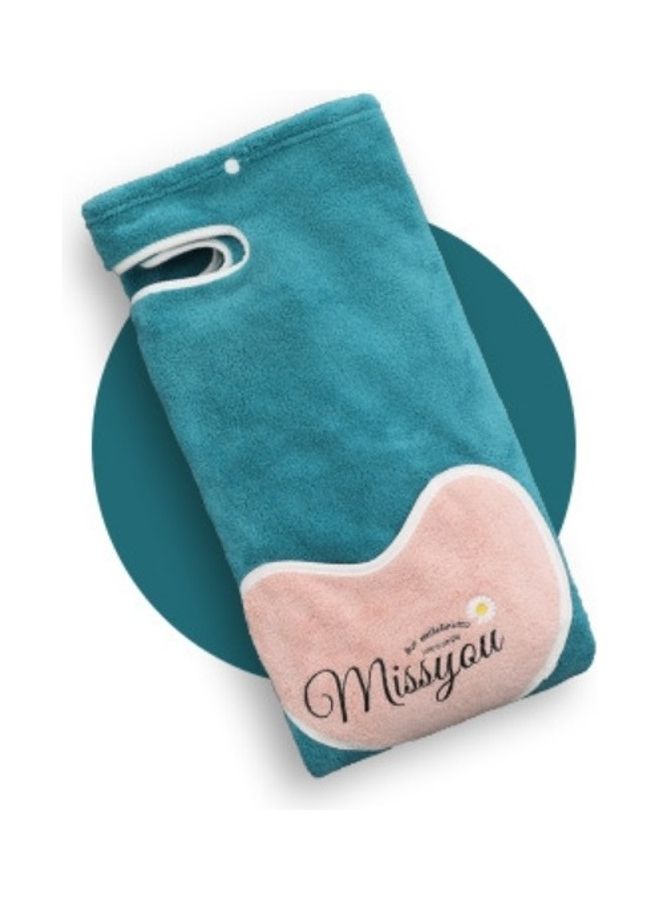 NIBEMINENT Soft Drying Skirt Bath Towel Blue 30X20X5cm