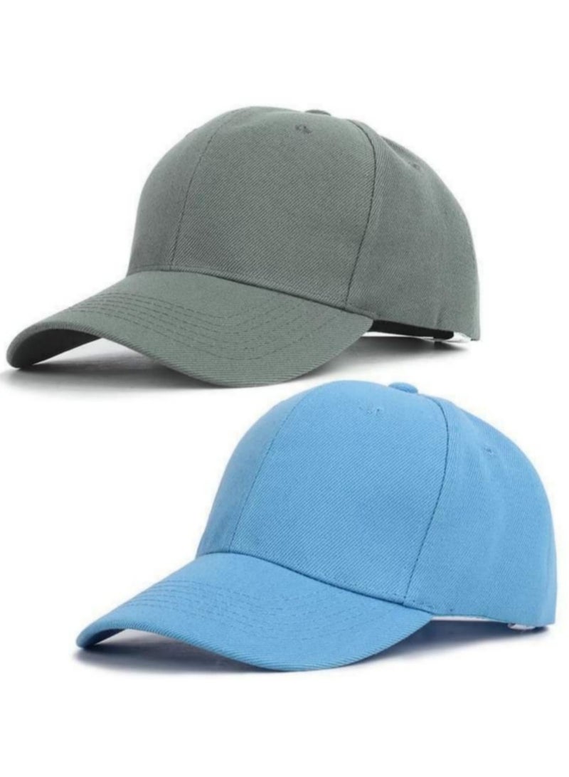 Bundle of 2 sport unisex summer unique cap hat