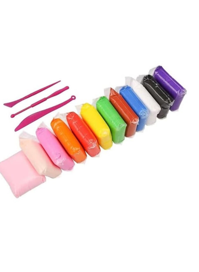 Generic Bingo Air Clay 12 Small Bags + Tools, Child - Image 1