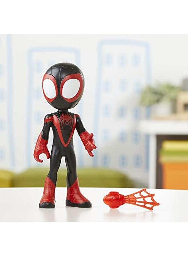 سبايدي اند هيز اميزينج فريندز لعبة مجسم شخصية مايلز موراليس كبيرة الحجم من مارفل لمرحلة ما قبل المدرسة للأعمار من 3 سنوات فما فوق - Image 3