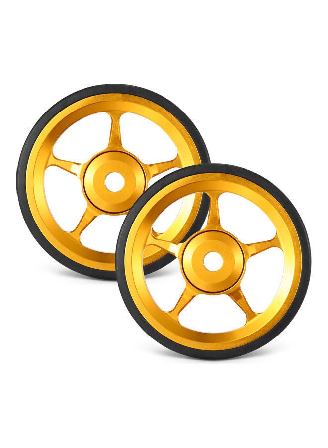 NIBEMINENT 2-Piece Aluminum Alloy Folding Bicycle CNC Ultralight Wheel and M6 Mount Bolts - Image 4