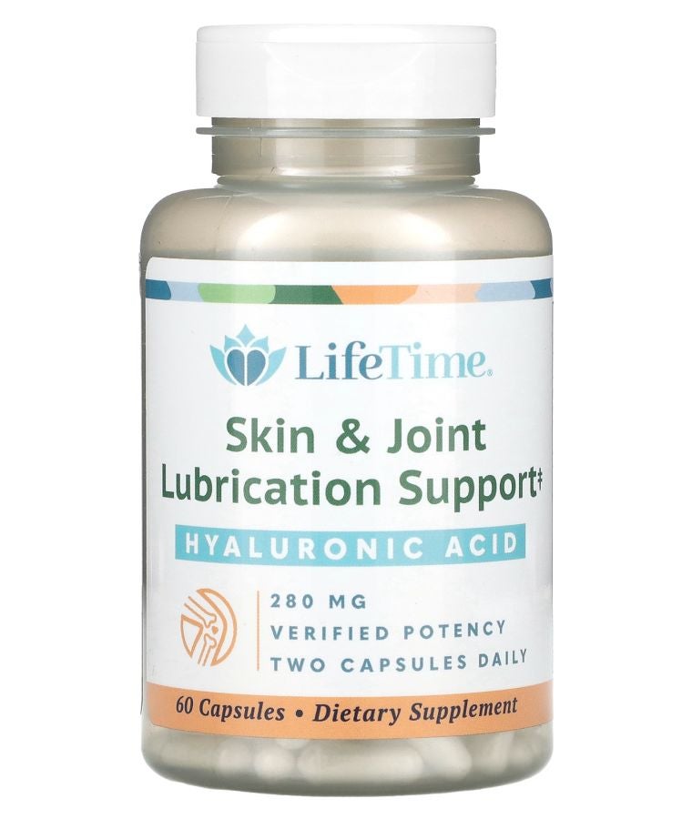 Hyaluronic Acid Skin & Joint Lubrication Support 60 Capsules (140 mg per Capsule)