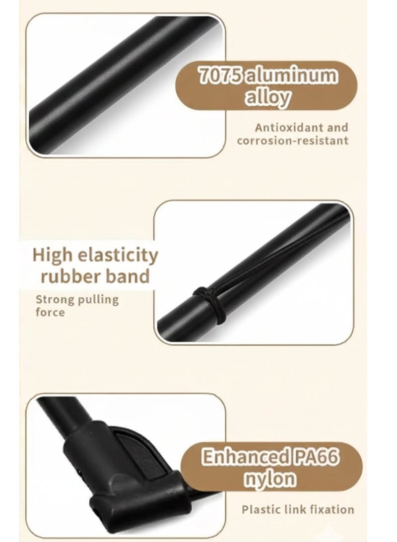 قطوب كرسي رحلات قابل للطي مع مسند ظهر – كرسي متعدد الاستخدامات 3 في 1 يعمل مثل الكرسي الأرضي أو فرشة أو مقعد – مثالي للرحلات، تخييم، السفر، الصحراء، الشاطئ، الحديقة، العمرة، والاستخدام الداخلي - Image 5