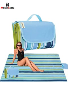 RollsTimi  Outdoor Multifunctional Foldable Picnic Mat, Waterproof and Sandproof, Washable, Suitable for Beaches,Camping, Grasslands and Parks  - Image 1