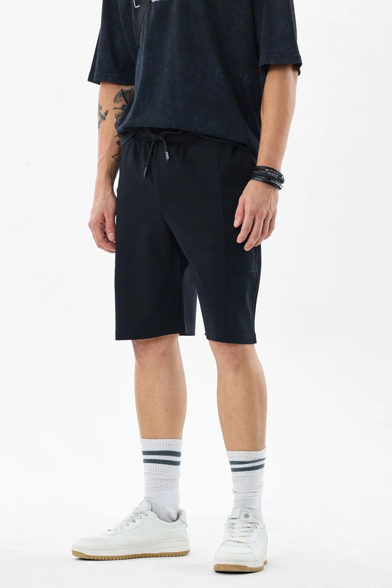 SNITCH شورت قطن % بقصة عادية