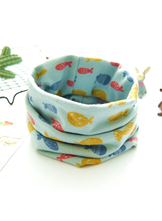 Children's Scarf Scarf Set Neck For Boys And Girls Baby Korean Autumn And Winter Baby Scarf Baby Warm Jd