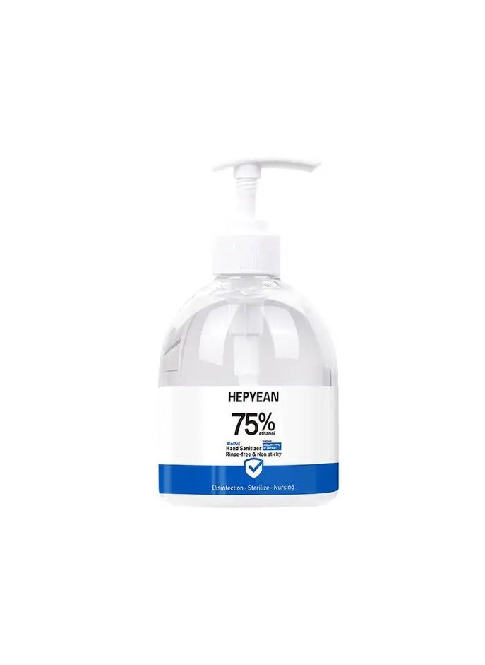 Hoco - Hand Sanitizer Ethanol Disinfection Antibacterial Gel 75% 480mL - White - Image 1
