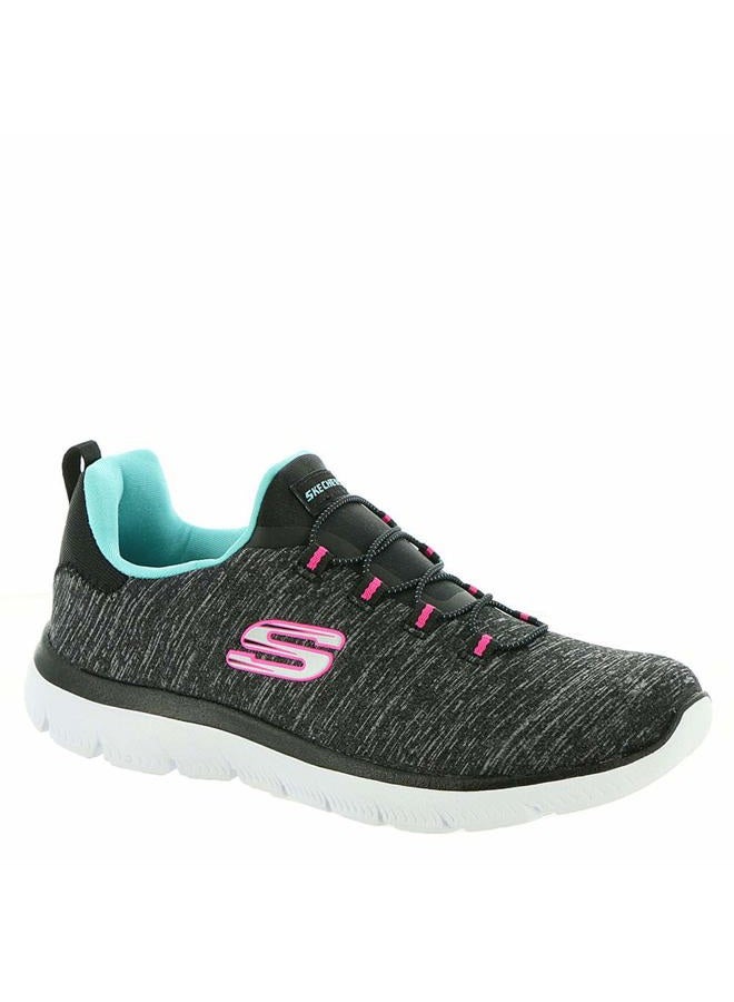 SKECHERS حذاء رياضي سريع الهروب للنساء - أسود/أزرق فاتح، 39 يورو - Image 3
