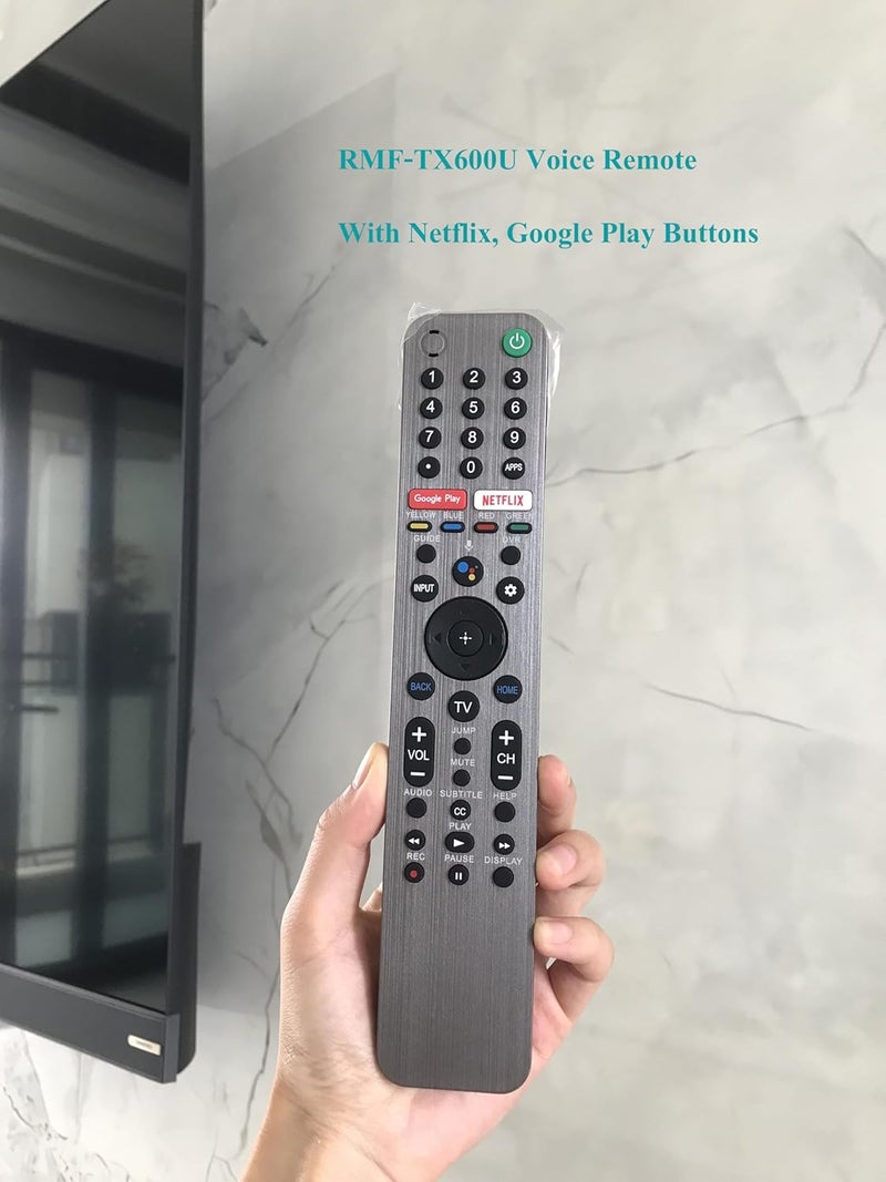 LOMCA Voice Replacement Remote Control for Sony Bravia Smart TV XBR-A9G XBR-55X950H XBR-55X950G XBR-55X800H XBR-55X900H XBR-65X950G XBR-65A9G XBR-55A9G XBR-77A9G XBR-48A9S XBR-55X850G XBR-75X950G - Image 1