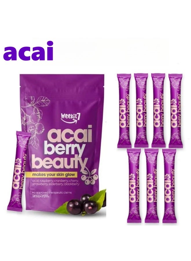 ACAI Acai  Berry Beauty 35 g 100% Pure Cranberry Powder  - Image 1
