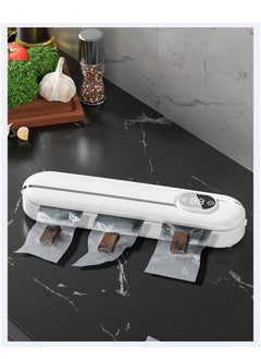 Arabest Vacuum Sealer Machine, Automatic Air Sealing System for Food Storage Dry and Wet Food Modes with 10Pcs Seal Bags Starter Kit  - Image 5