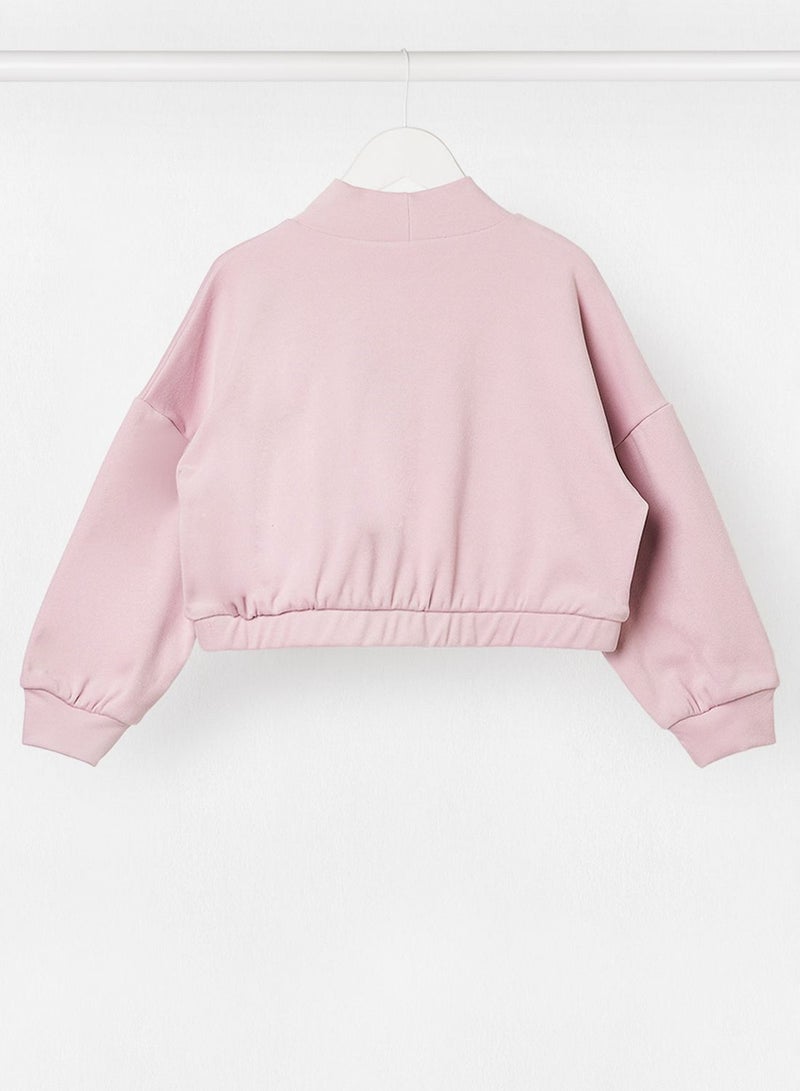 NAME IT Kids Slogan Long Sleeve Sweatshirt - Image 2