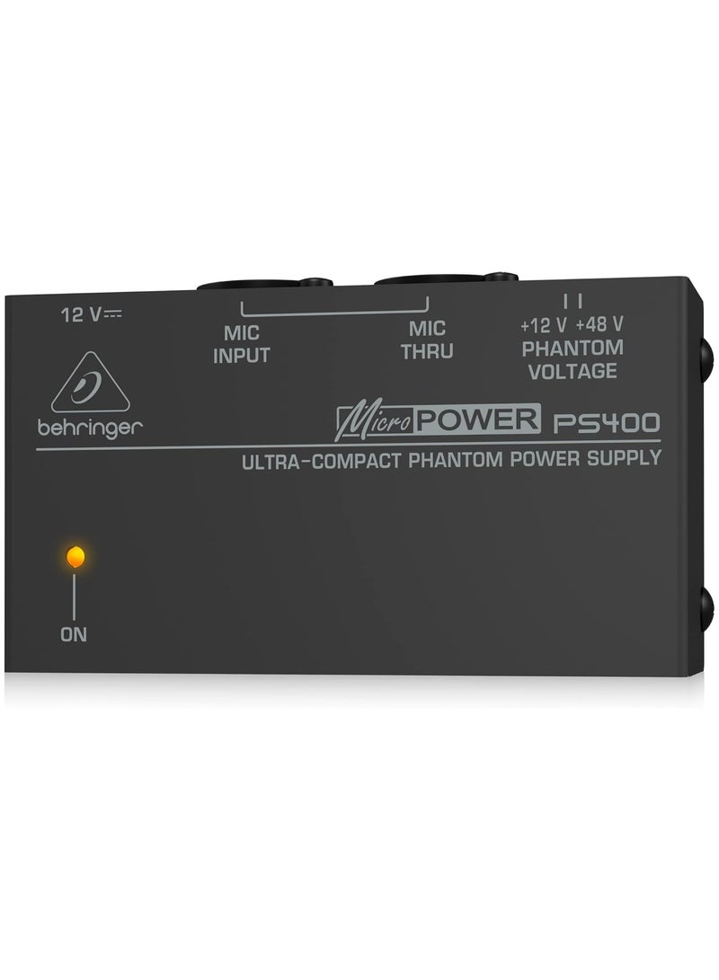 behringer مزود الطاقة الفانتوم فائق الصغر من Behringer PS400 - Image 1