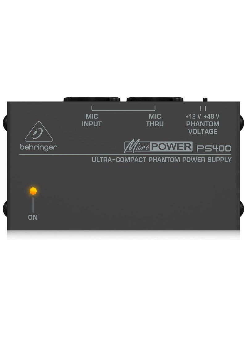behringer مزود الطاقة الفانتوم فائق الصغر من Behringer PS400 - Image 3