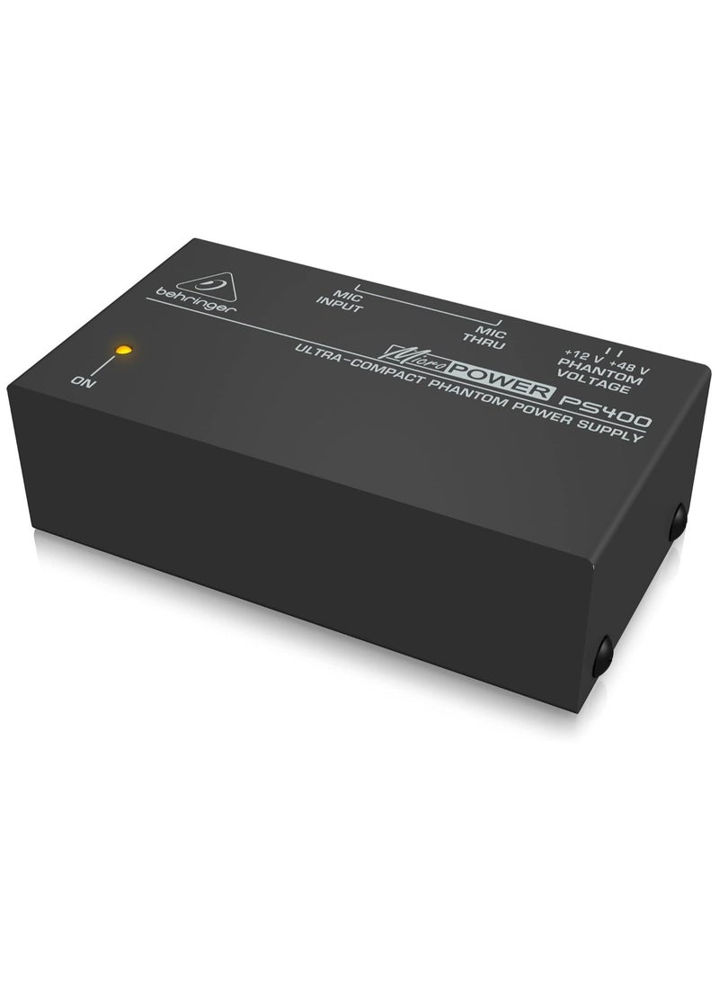 behringer مزود الطاقة الفانتوم فائق الصغر من Behringer PS400 - Image 4
