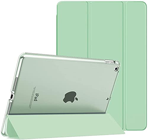 MOCA [Translucent Back] Smart Case for iPad Air 2 (2014 Launched) A1566 A1567 iPad Flip Cover (Air 2 A1566, A1567 Launched 2014, Light Green) - Image 1