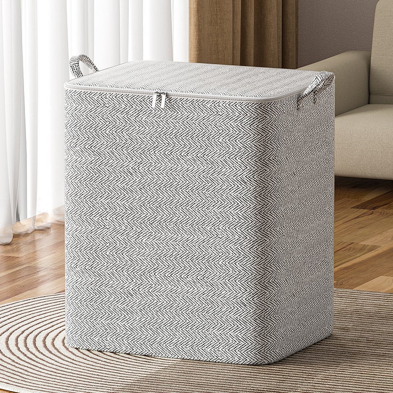 Household Clothes Storage Bag Quilt Storage Box Moving Bedroom Storage Bag Organize Large Capacity Clothes Storage Box - Image 1
