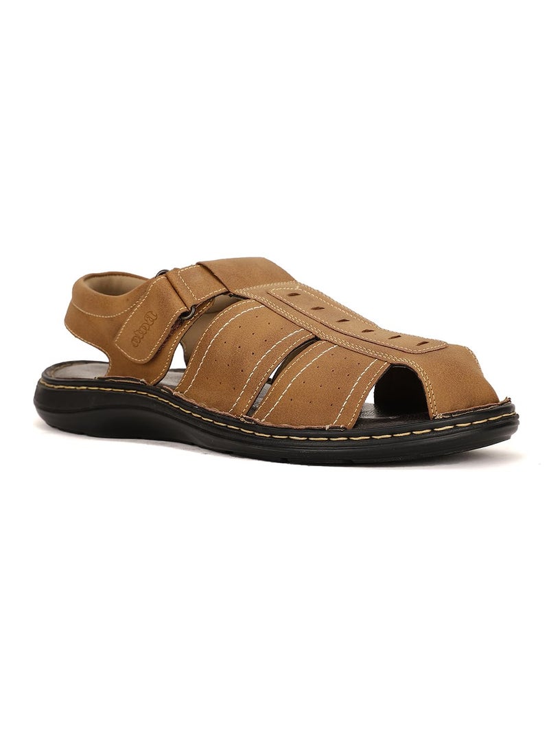 Bata Terrance Fm E Men's Brown Sandals - 10 UK (8614253) - Image 1