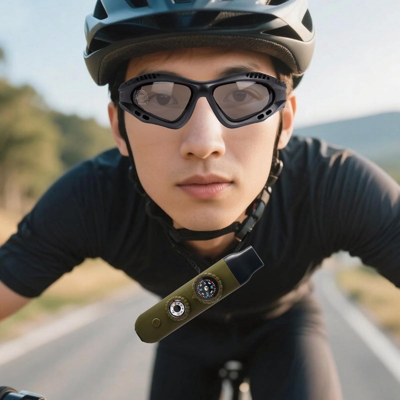 Viriber Motorcycle Goggles - UV Protective Outdoor Glasses, Dust-proof Combat Goggles - Image 5