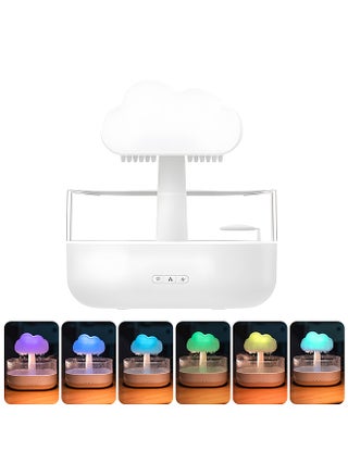 Rain Cloud Humidifier Water Drip 7 Changing Colors LED Light Auto Shut-Off 2 Modes 200ml Aromatherapy Essential Oils Diffuser Cloud Humidifier Rain Drop - pzsku/Z0DED011749245B30BCACZ/45/_/1718592367/7f50f3f6-49ee-4ae7-8220-b7a6e61b92d6