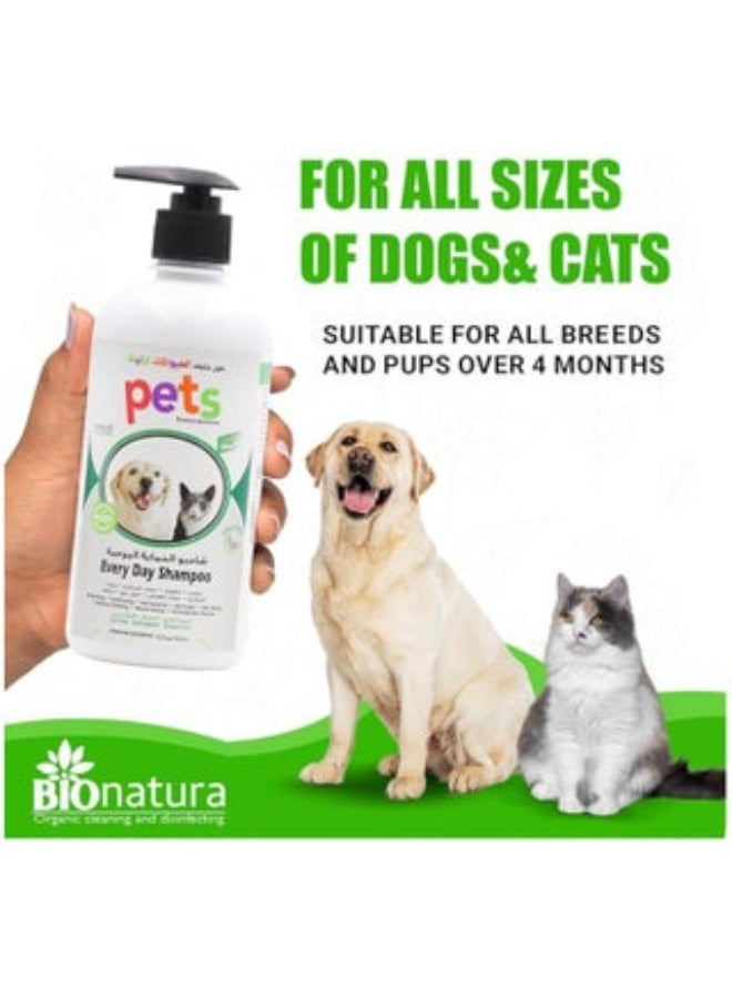 Bionatura Pets Everyday Shampoo - 500ml ; Biodegradable , natural & non toxic - Image 3