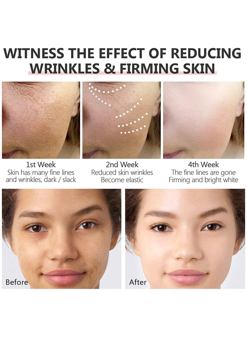 Vibrant Glamour سيروم الوجه ريتينول مضاد للشيخوخة مشدود مرطب يخفف الخطوط الدقيقة 30 مل - Image 3
