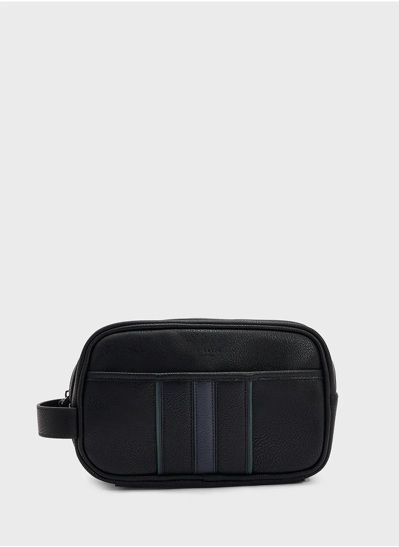 تيد بيكر Keilab Stripe Pu Washbag