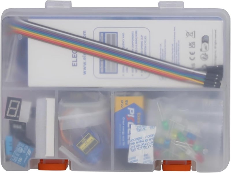 إليجو مجموعة ELEGOO UNO Project Super Starter Kit مع دليل تعليمي ولوحة UNO R3 متوافقة مع Arduino IDE - Image 4