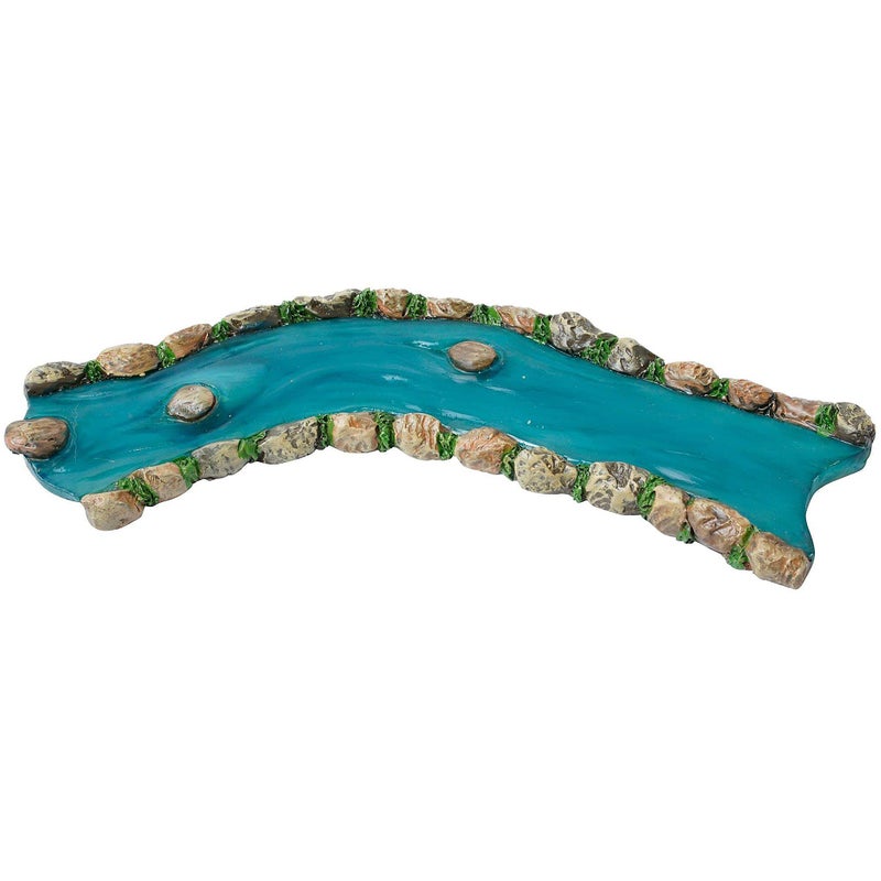 Marshall Home and Garden Curved River for Miniature Garden Fairy Garden 