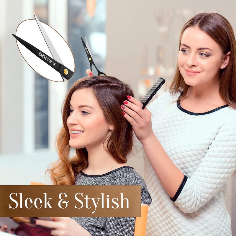 FACON Professional Razor Edge Barber Hair Cutting Scissors - Image 3