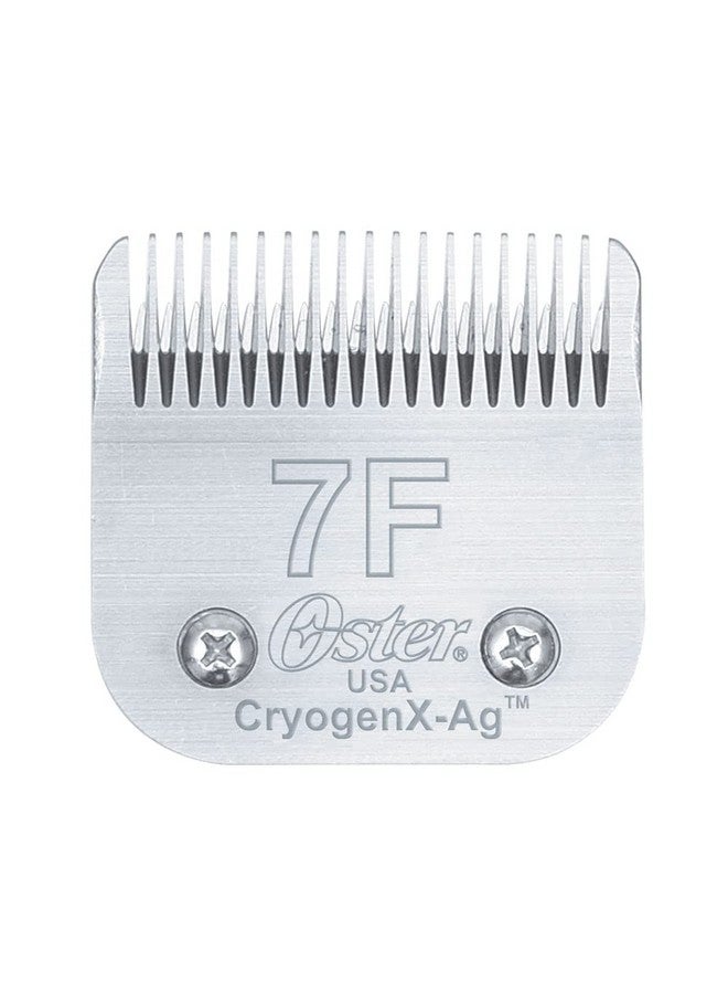 أوستر شفرة قص شعر الحيوانات الأليفة Oster Cryogen-X، 7F، أبيض - Image 1