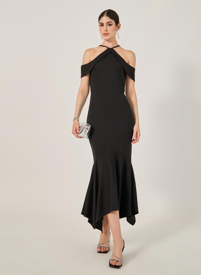 Styli Halterneck Mermaid Dress - Image 1