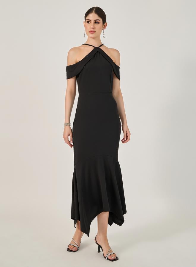 Styli Halterneck Mermaid Dress - Image 2